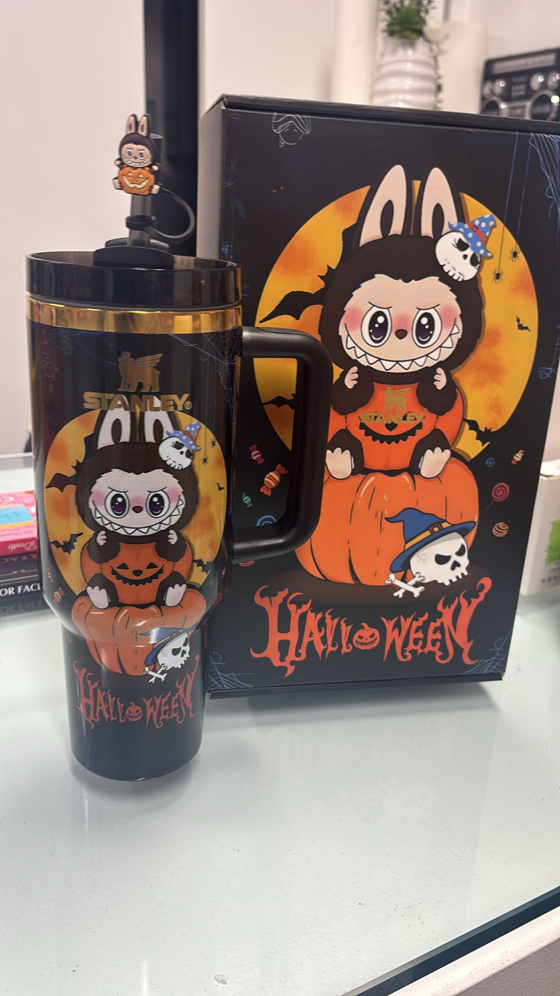 Labubu Halloween Stainless Steel Tumbler 40 oz