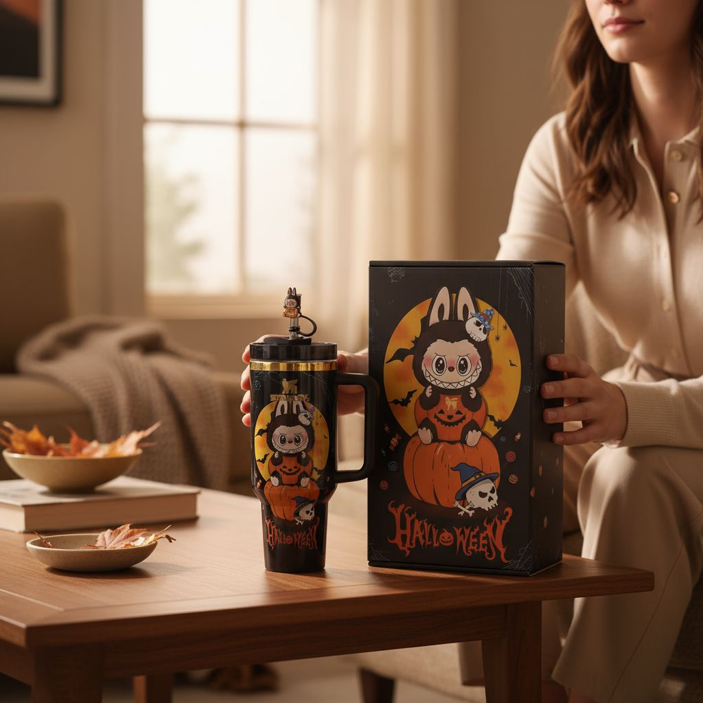 Labubu Halloween Stainless Steel Tumbler 40 oz