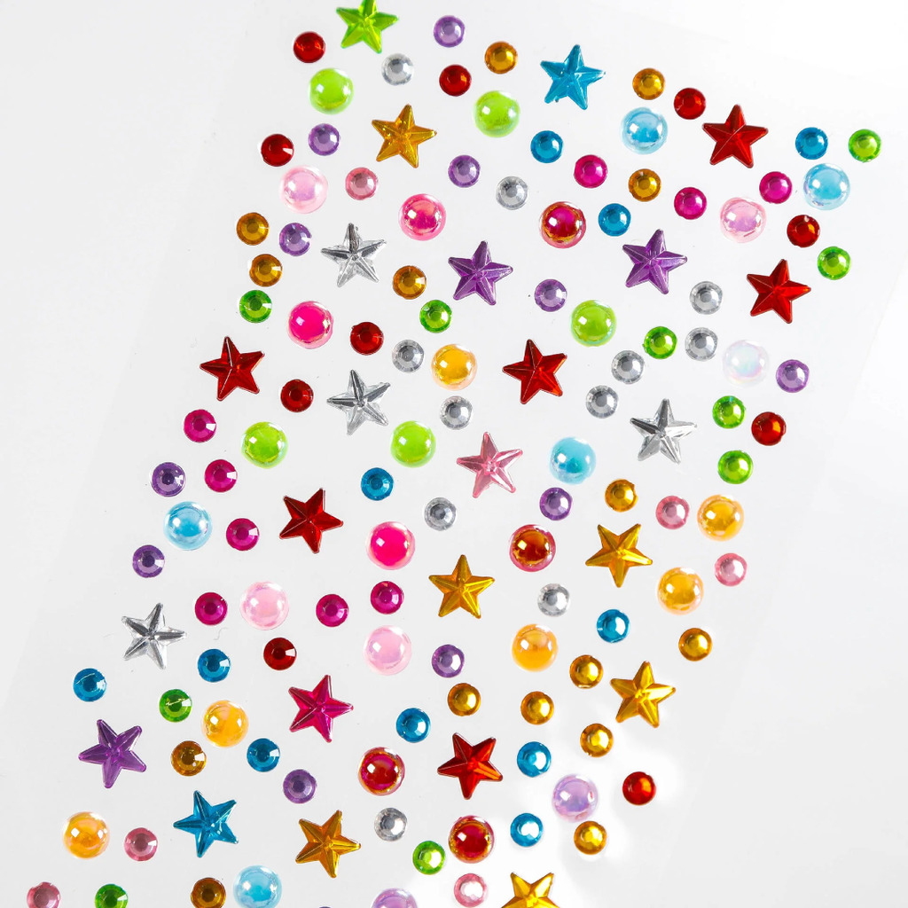 3D Blaze Rhinestone Sticker Sheets – Mix Pack (10 Sheets)