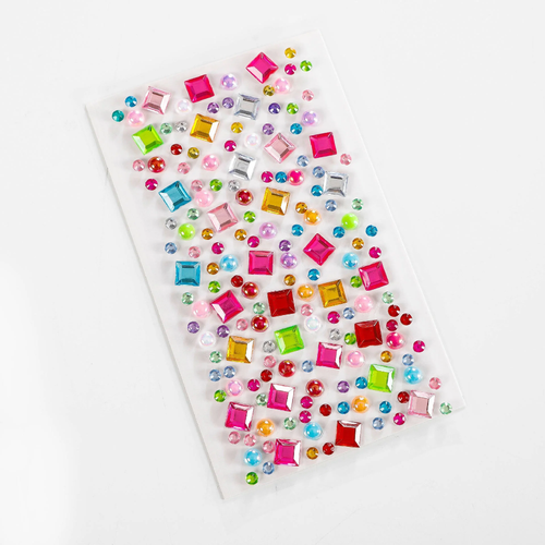 3D Blaze Rhinestone Sticker Sheets – Mix Pack (10 Sheets)