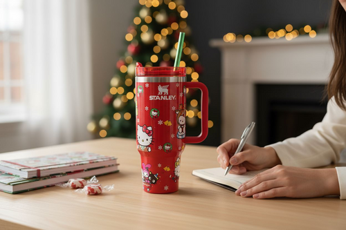 Hello Kitty Holiday Stanley Tumbler - Limited Edition Red