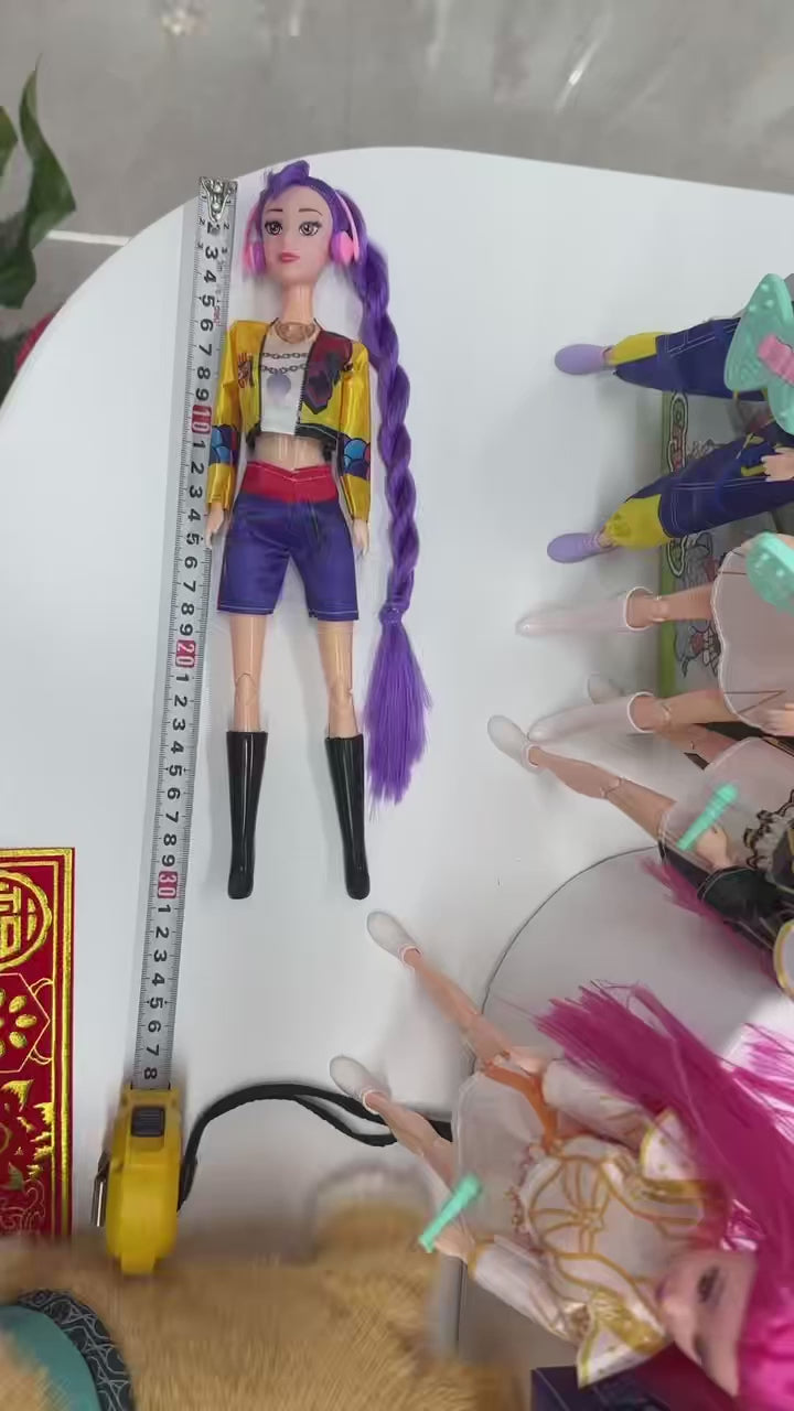 K-Pop Demon Hunters Custom Creation Dolls Set - 3-Piece Collection