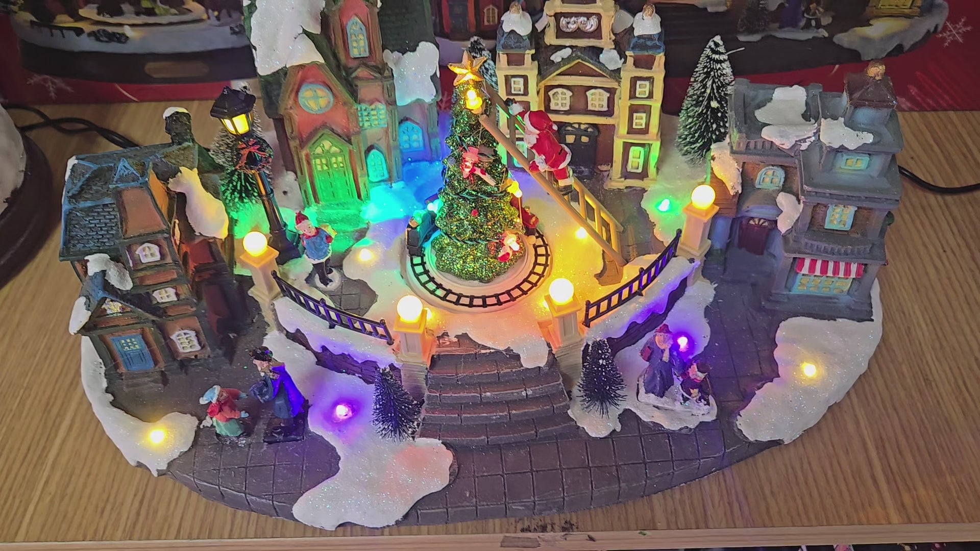 Winterglow Village - Illuminated Christmas Village Display