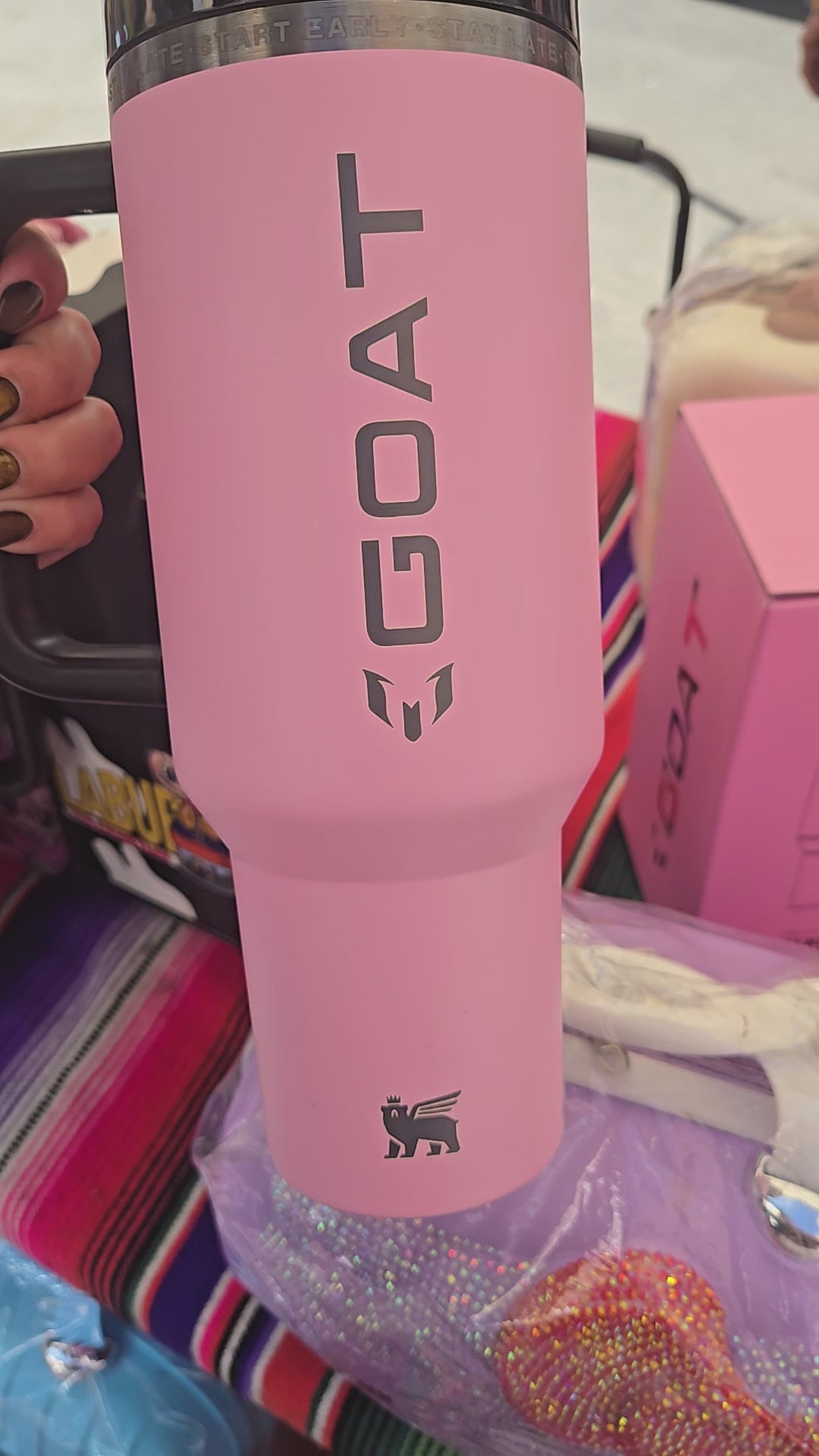 Stanley Cup 40 oz GOAT Edition - Messi Argentina World Cup