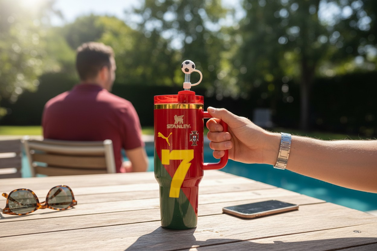 CR7 Limited Edition Stanley Cup – Portugal Edition 🇵🇹🔥