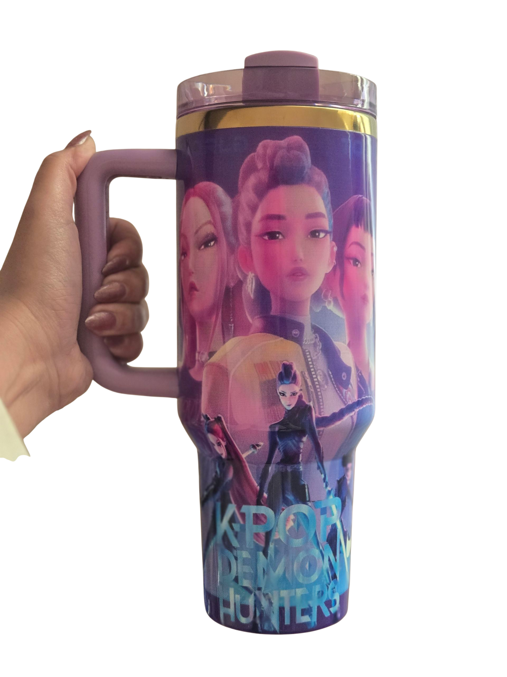 Kpop Demon Hunters Inspired Stanley Cup with Gift Box