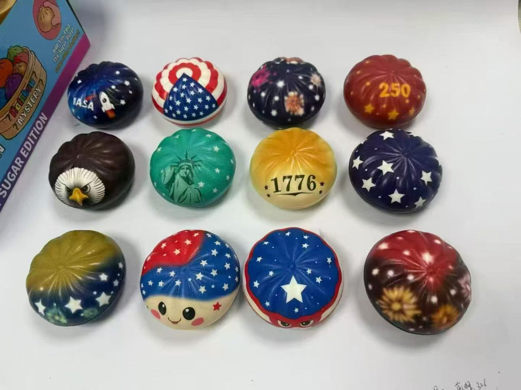 Liberty Dumplings™ – 250th Anniversary Limited Edition (Collectible Squishy Set. 12 units)
