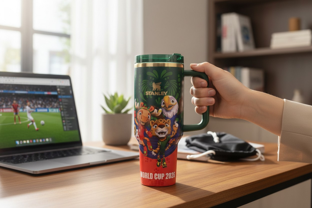 World Cup 2026 Stanley Style Tumbler – Limited Edition ⚽🔥