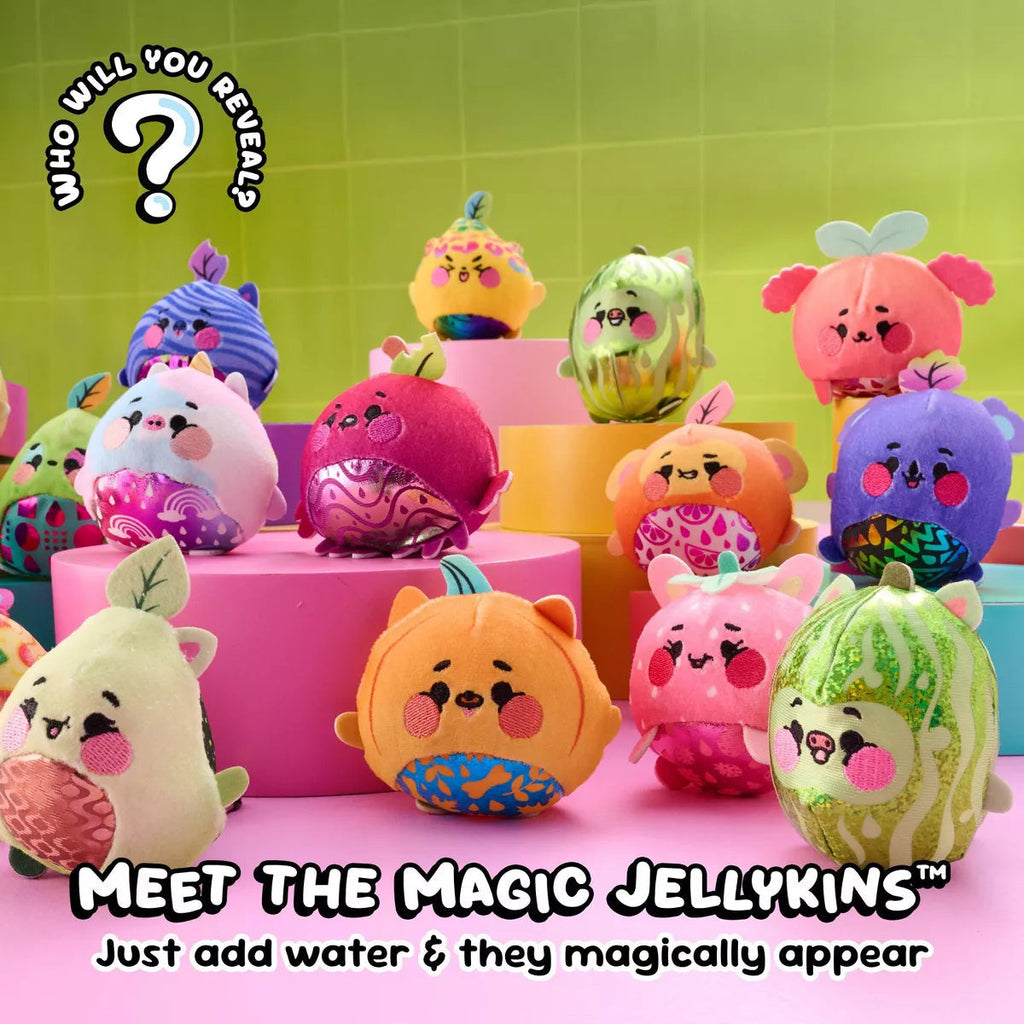 Magic Jellykins Surprise Plush – Just Add Water | 1 Mystery Character