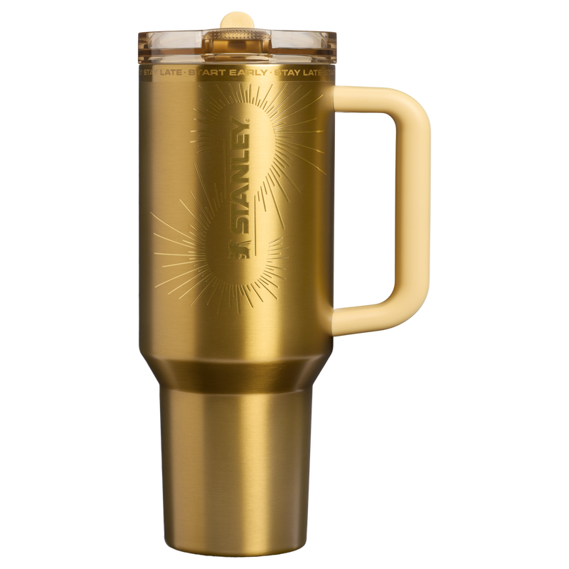 The Messi x Stanley IceFlow™ Tumbler | 40 OZ GOLD EDITION