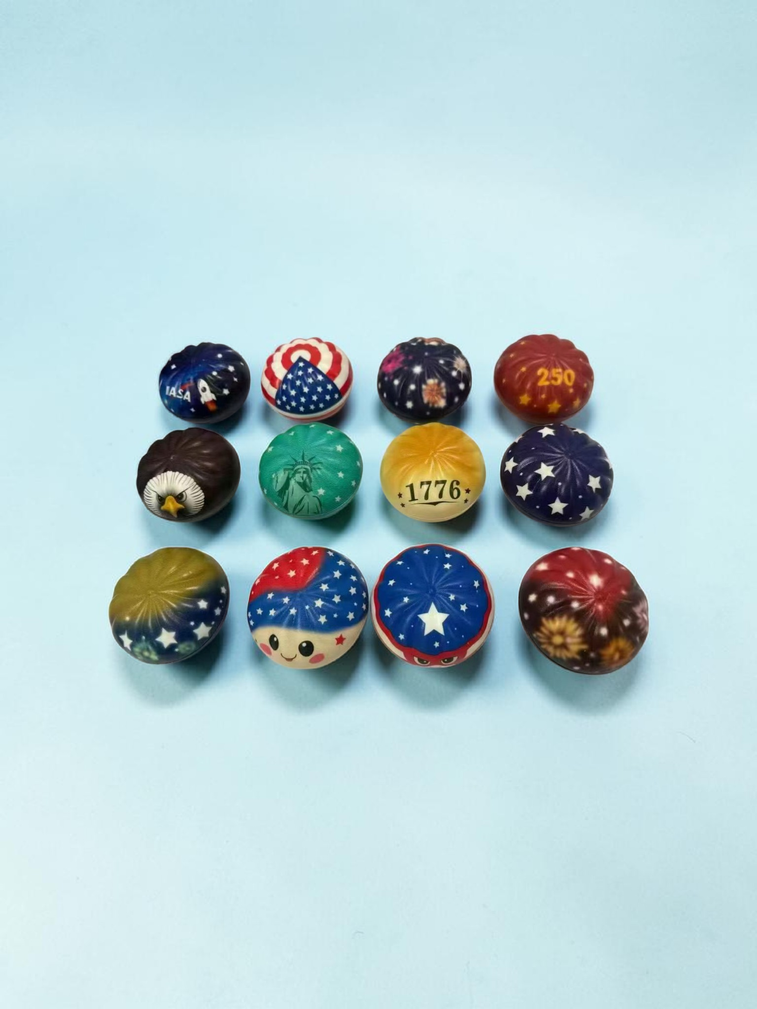 Liberty Dumplings™ – 250th Anniversary Limited Edition (Collectible Squishy Set. 12 units)
