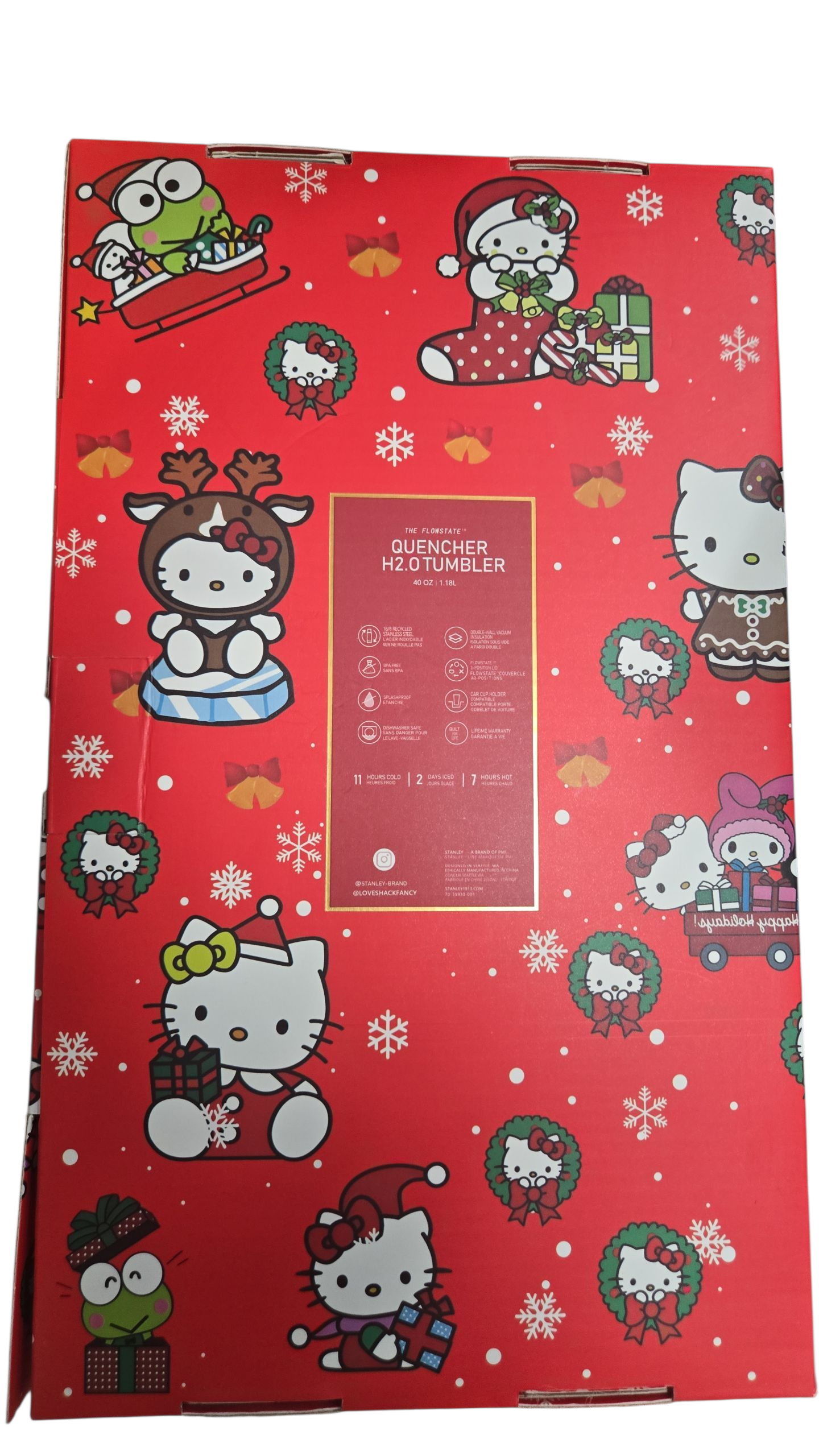 Hello Kitty Holiday Stanley Tumbler - Limited Edition Red